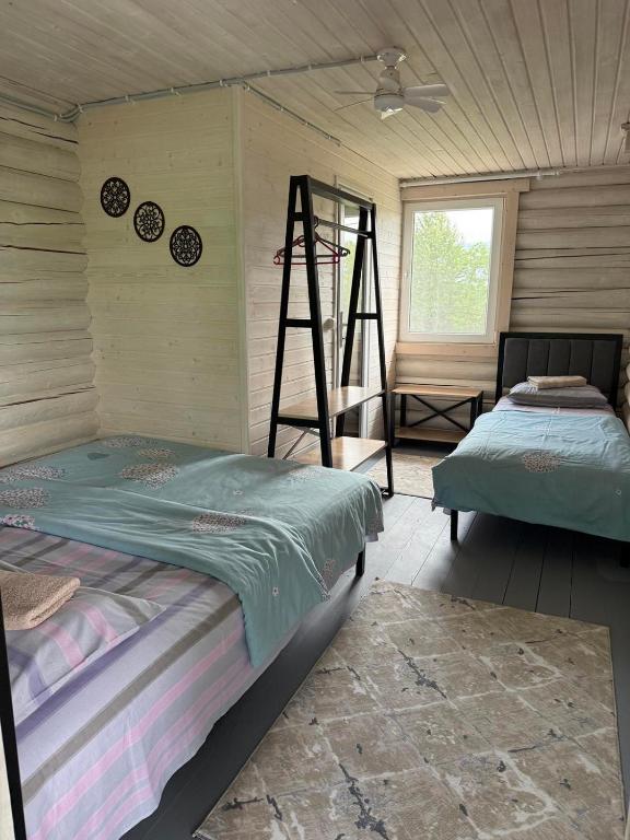 Postel nebo postele na pokoji v ubytování Fiesta