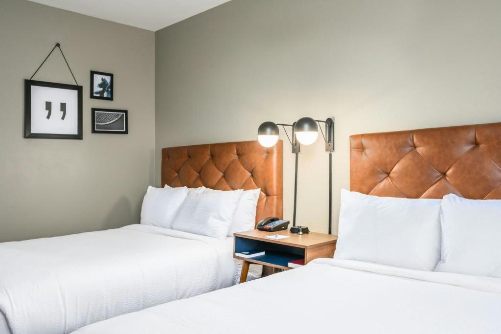 Four Points by Sheraton Bedford Manchester Airport - Standaard Queen Kamer Met 2 Queensize Bedden