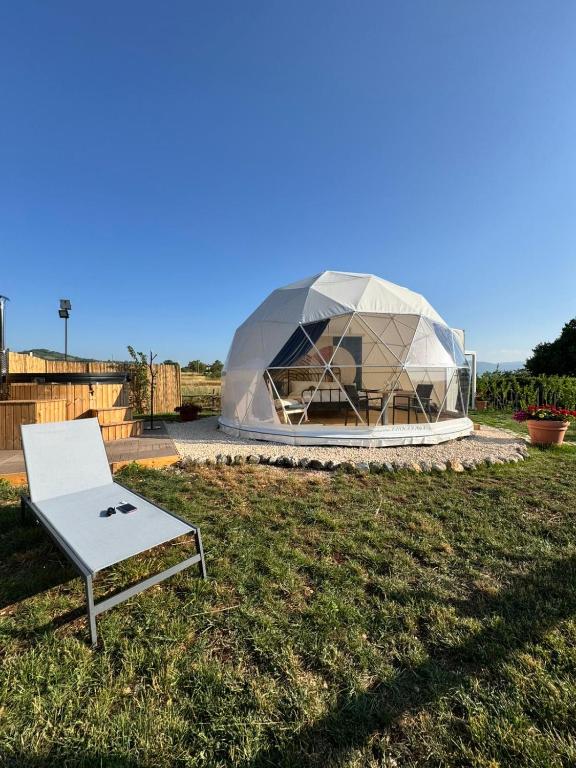 Zahrada ubytování Glamping Monte Velino