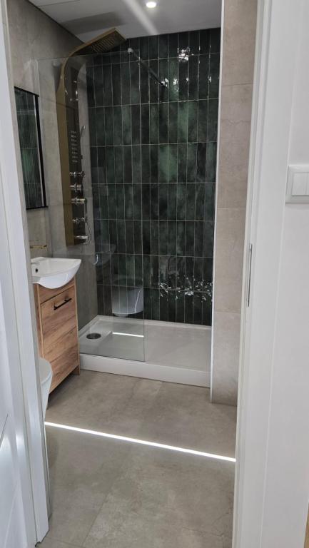 Ένα μπάνιο στο Apartament Kasia