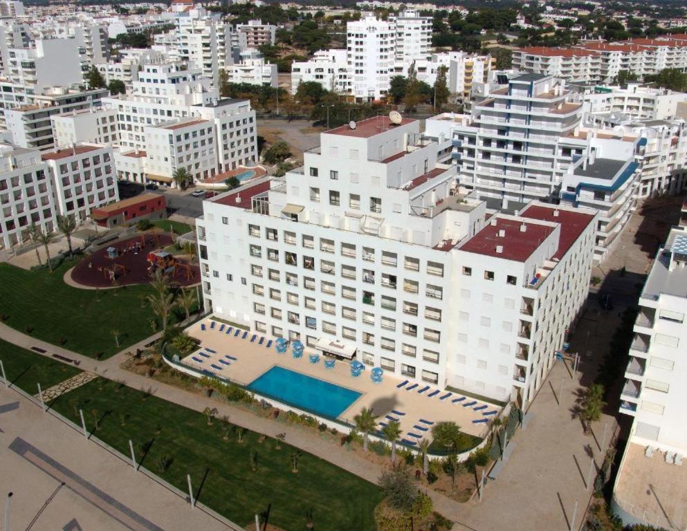 Quarteira First Line Front Beach Pool Flat View