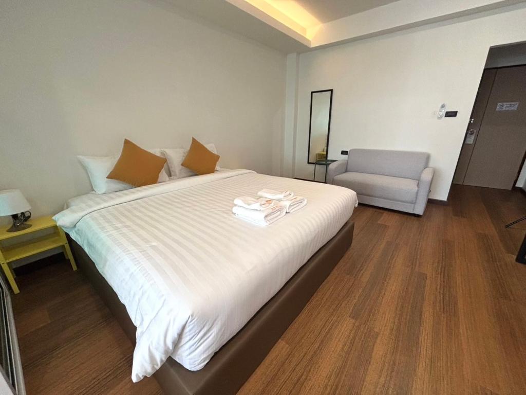 Postel nebo postele na pokoji v ubytování Laloon Guesthouse