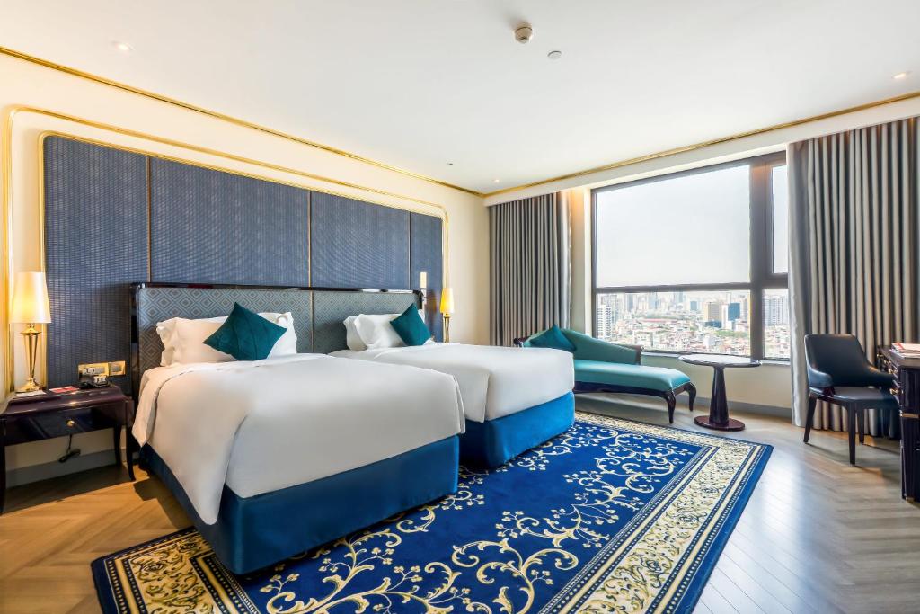 Phòng Golden Deluxe 2 Giường Đơn