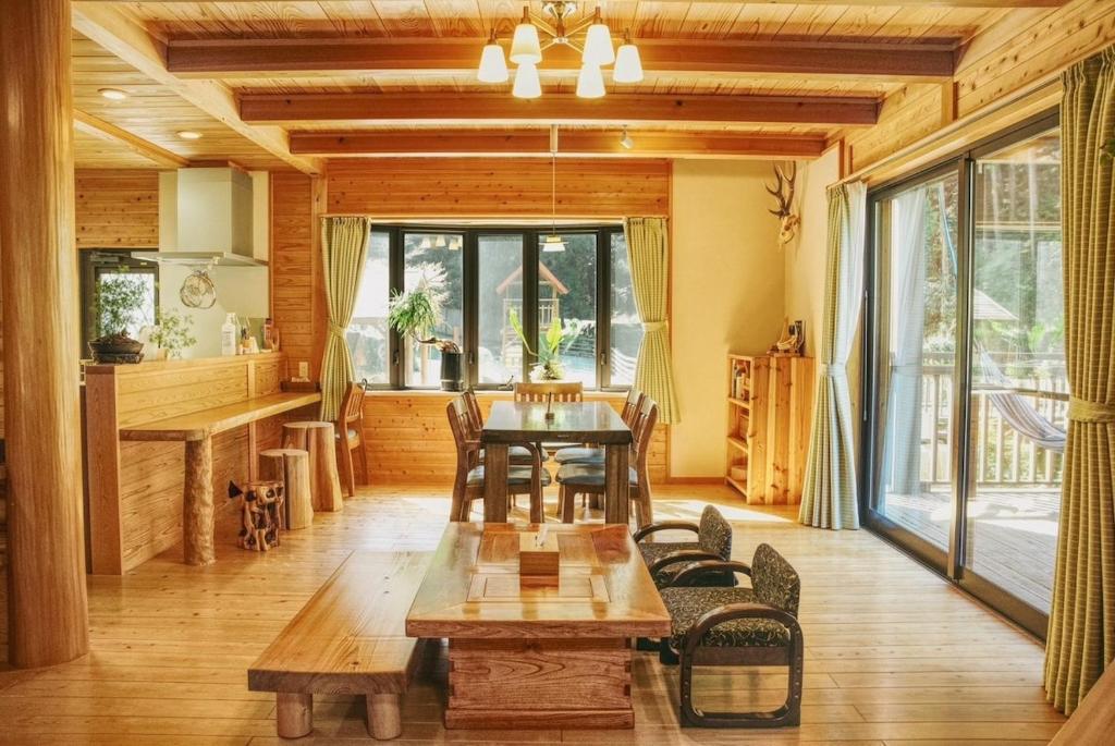 Posezení v ubytování Keiryuso