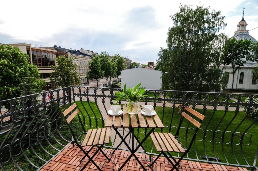 Balkón nebo terasa v ubytování Homelike Hotel