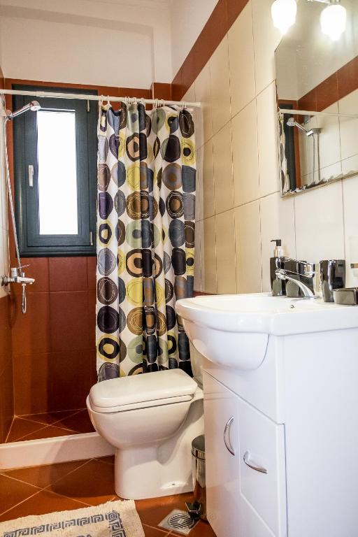 Koupelna v ubytování Golden Sun Villas