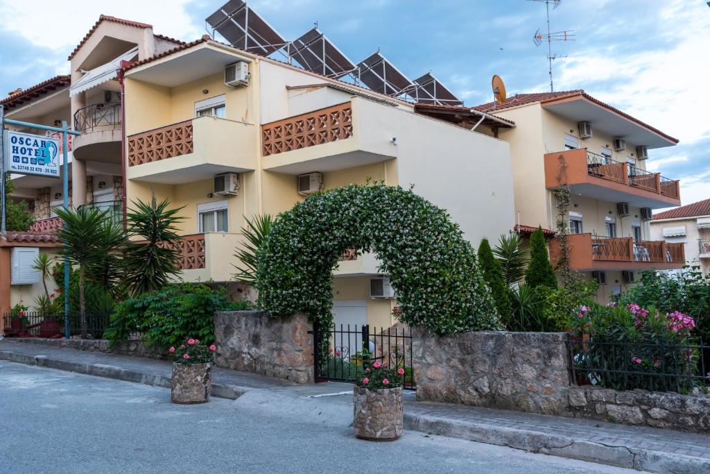Budova, kde se aparthotel nachází