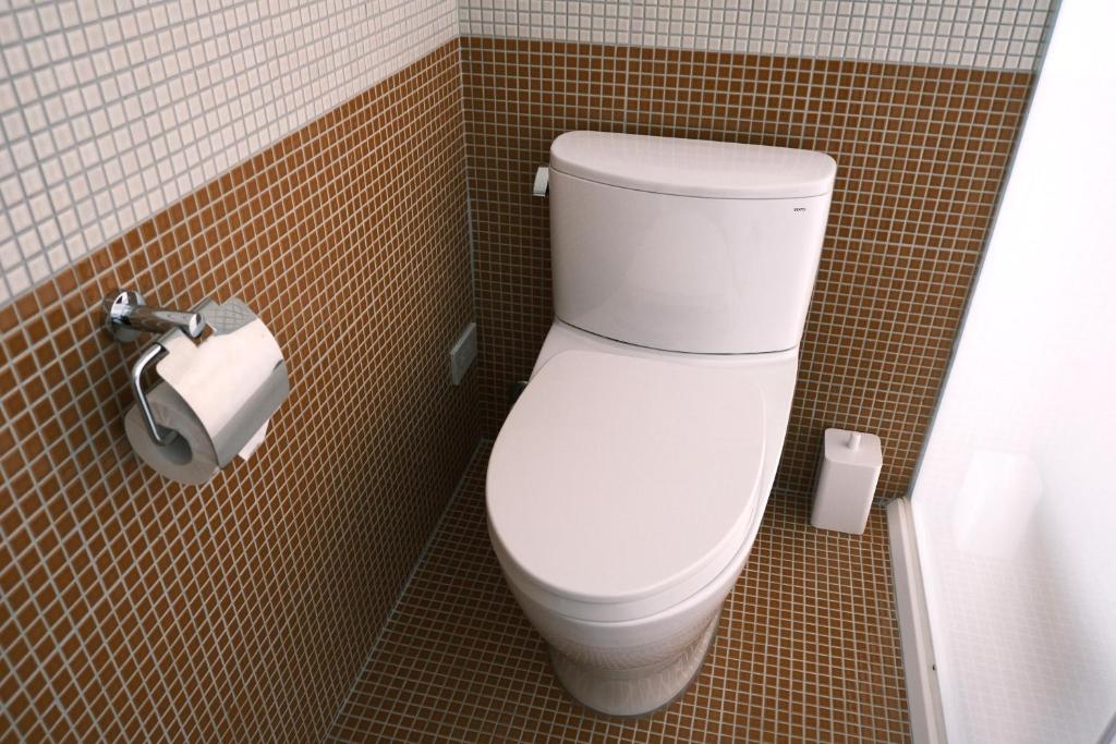 Koupelna v ubytování 洋Casa