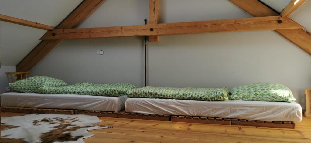Postel nebo postele na pokoji v ubytování Der perfekte Ausgangspunkt