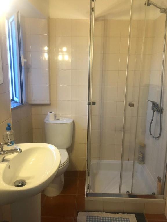 Ванная комната в Sudoeste Guest House