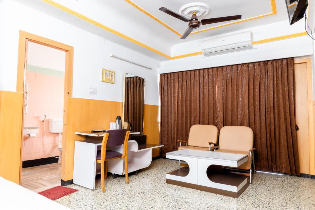 Posezení v ubytování Hotel Srilakshmi
