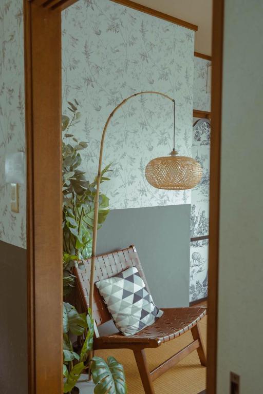Posezení v ubytování 箱根 杉並木
