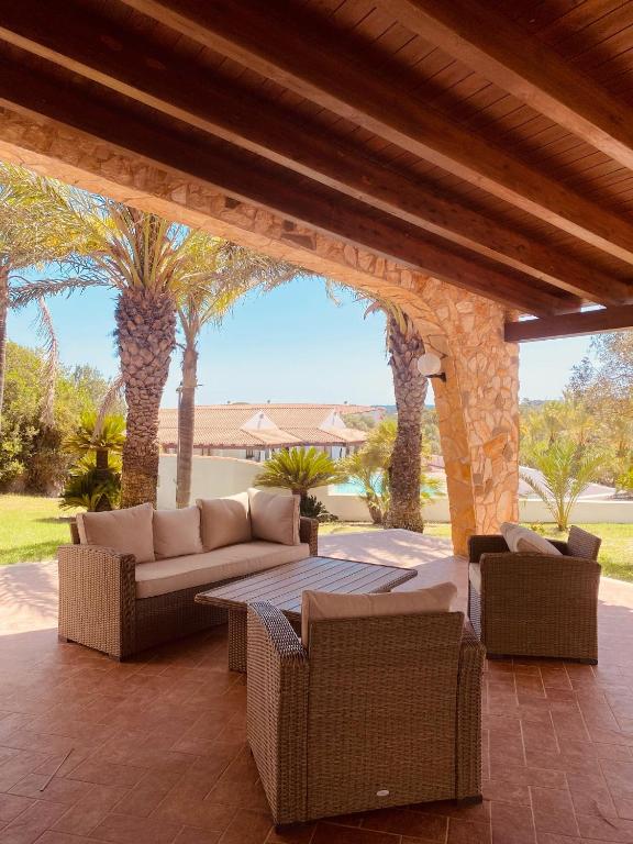 Posezení v ubytování Le Rocce Antiche Hotel Resort