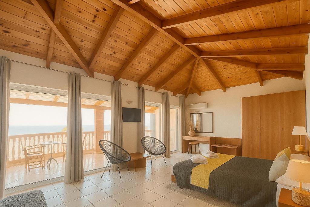 Letto o letti in una camera di Ariadne Apartments