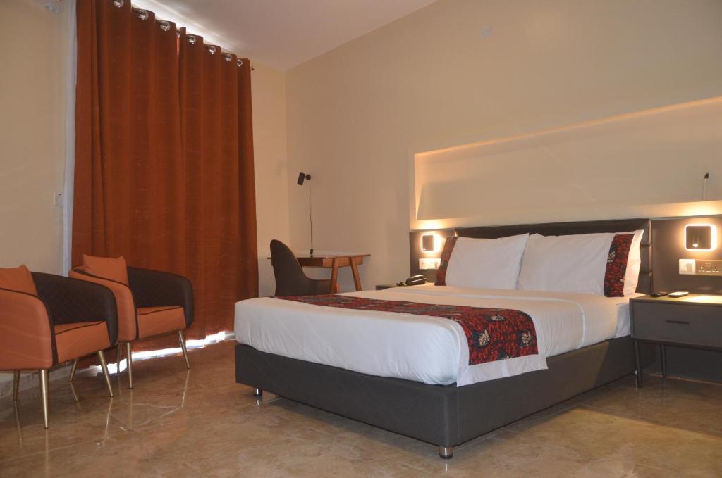 Postel nebo postele na pokoji v ubytování Hotel Speranza