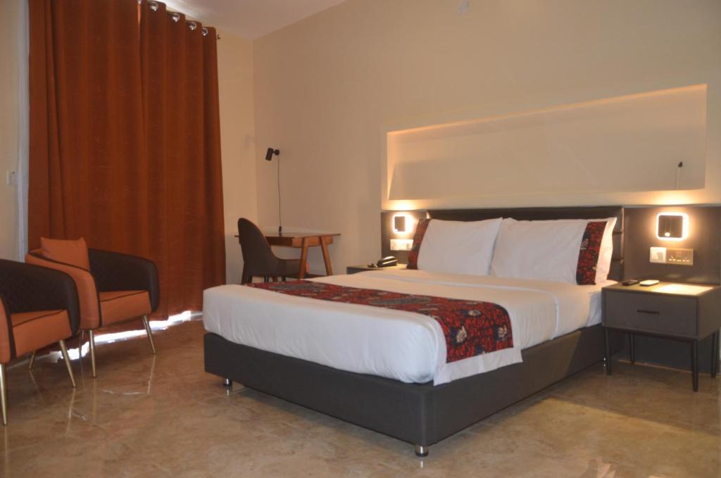 Postel nebo postele na pokoji v ubytování Hotel Speranza
