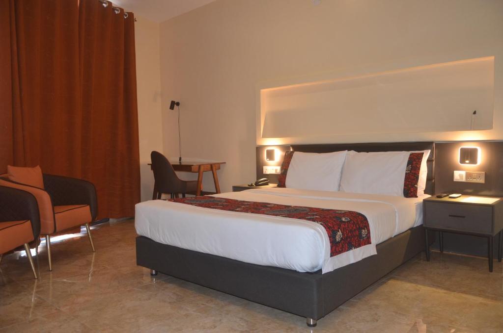 Postel nebo postele na pokoji v ubytování Hotel Speranza