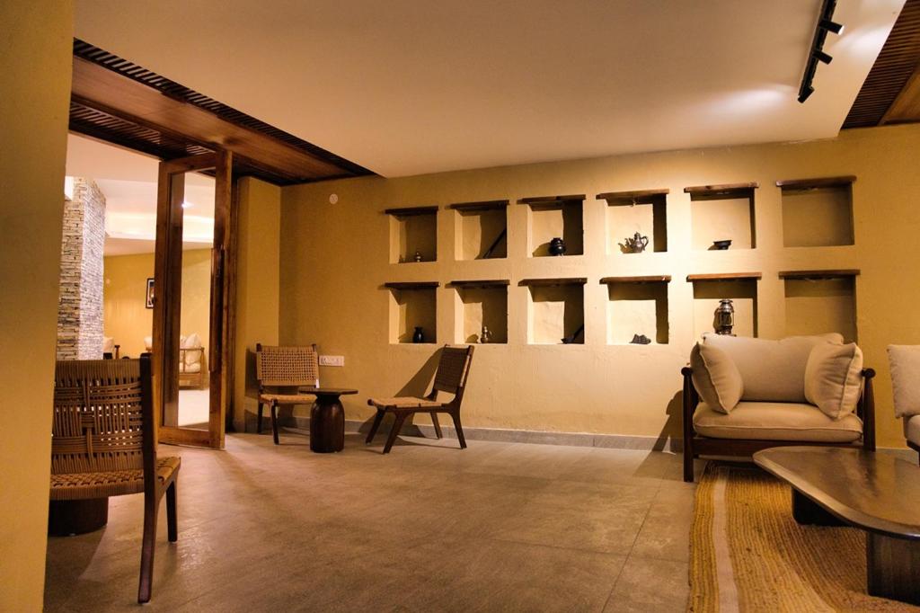 Posezení v ubytování Hotel Stendel