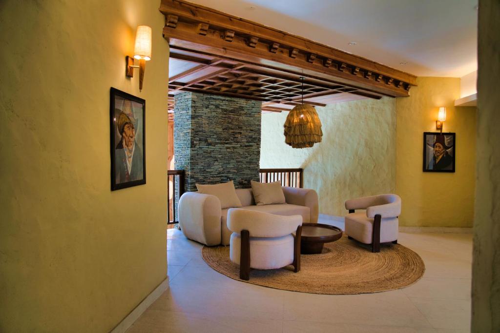 Posezení v ubytování Hotel Stendel