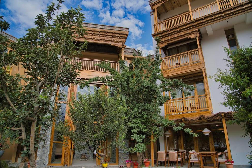 Balkón nebo terasa v ubytování Hotel Stendel