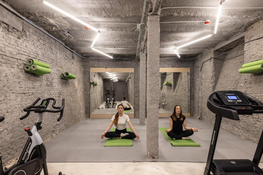 Salle ou équipements de sports de l'établissement The Loft House Madrid