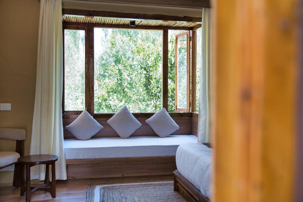 Postel nebo postele na pokoji v ubytování Hotel Stendel