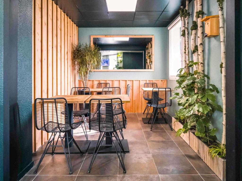 Restaurace v ubytování ibis budget Bordeaux Aéroport