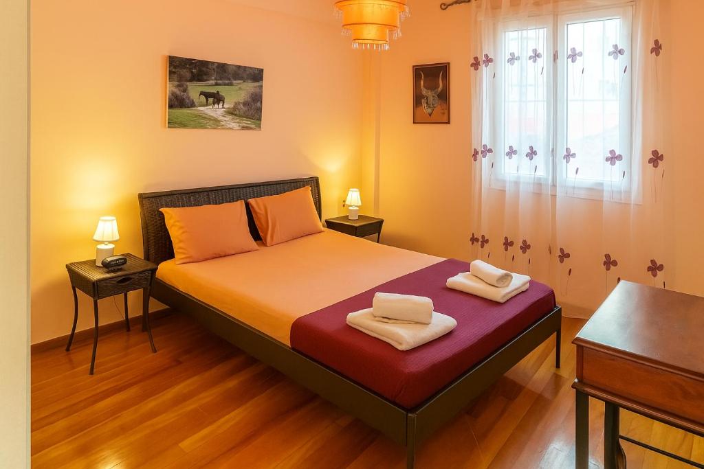 Posteľ alebo postele v izbe v ubytovaní Erika's Oasis - Stylish Gem inthe Heart of History
