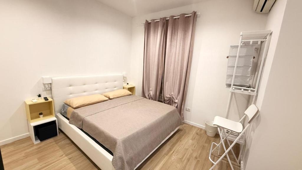 Postel nebo postele na pokoji v ubytování Cilento Mare Jacuzzi