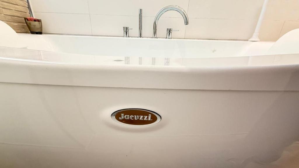 Koupelna v ubytování Cilento Mare Jacuzzi