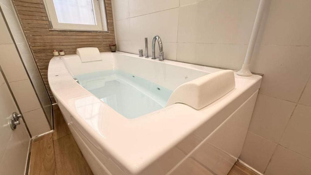 Koupelna v ubytování Cilento Mare Jacuzzi