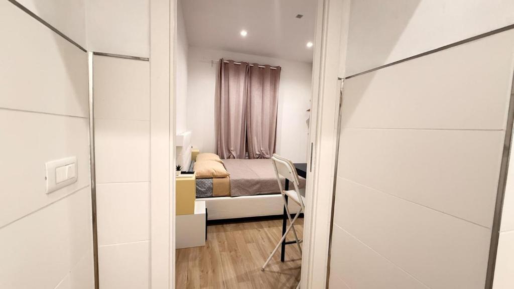 Postel nebo postele na pokoji v ubytování Cilento Mare Jacuzzi