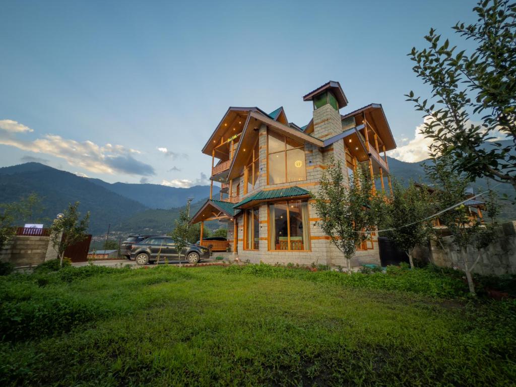 Γενική θέα στο βουνό ή θέα στο βουνό από  αυτό το bed & breakfast