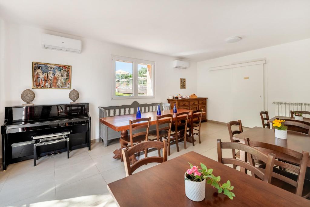 Część wypoczynkowa w obiekcie Agriturismo Le Masciare