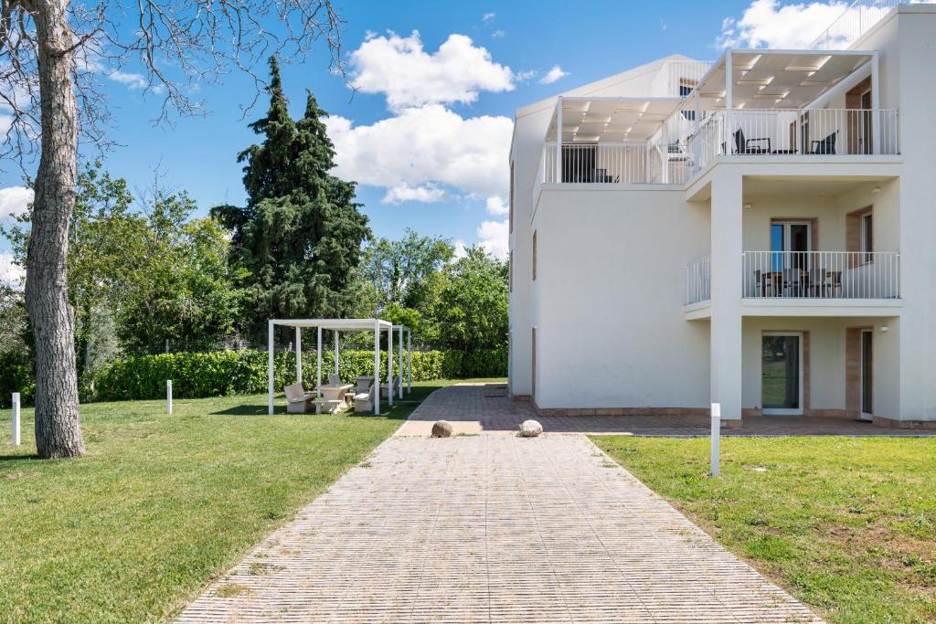 Ogród w obiekcie Agriturismo Le Masciare