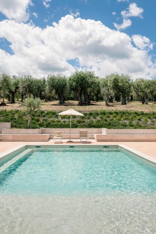 Basen w obiekcie Agriturismo Le Masciare lub w pobliżu