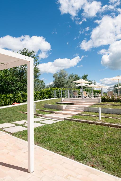 Ogród w obiekcie Agriturismo Le Masciare