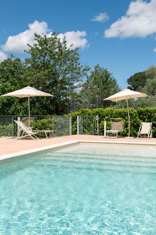 Basen w obiekcie Agriturismo Le Masciare lub w pobliżu