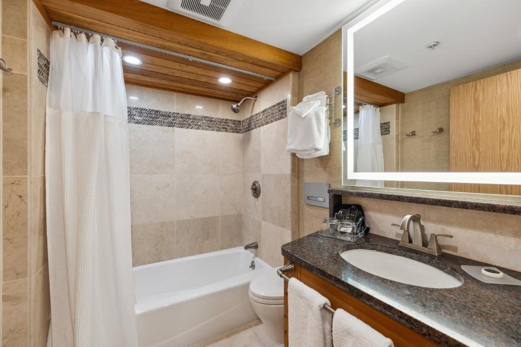Vannituba majutusasutuses Golden Arrow Lakeside Resort