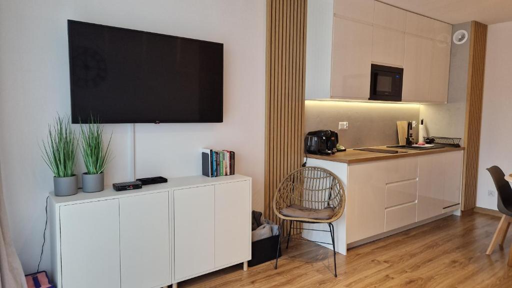 Kuchyňa alebo kuchynka v ubytovaní Apartament Loft