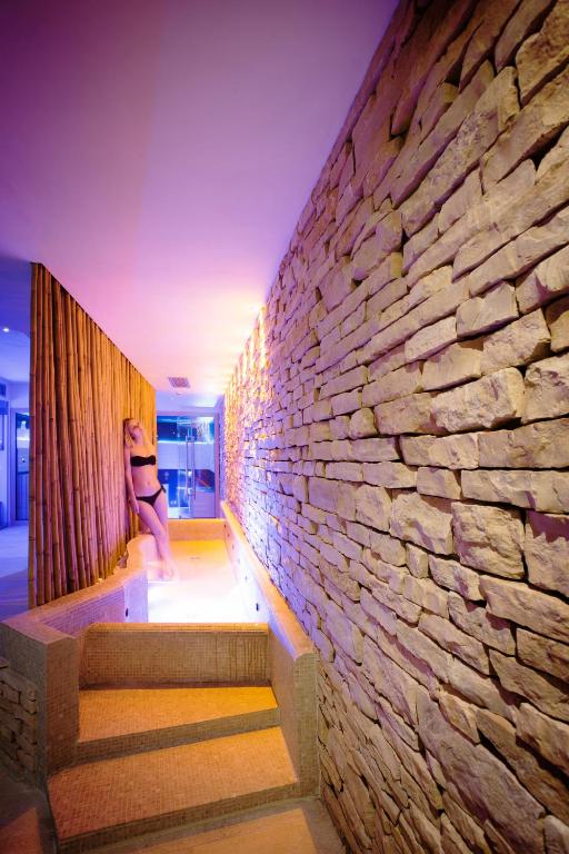 Postel nebo postele na pokoji v ubytování Albergo Ristorante San Biagio