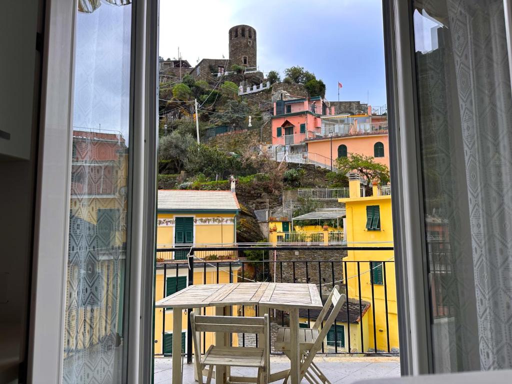 Balkón nebo terasa v ubytování Main Street Vernazza