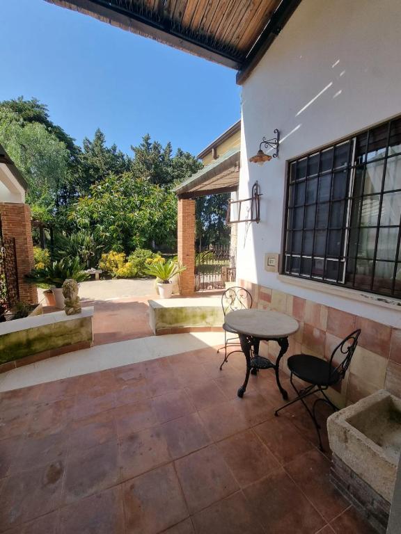 Patio nebo venkovní prostory v ubytování Asparano