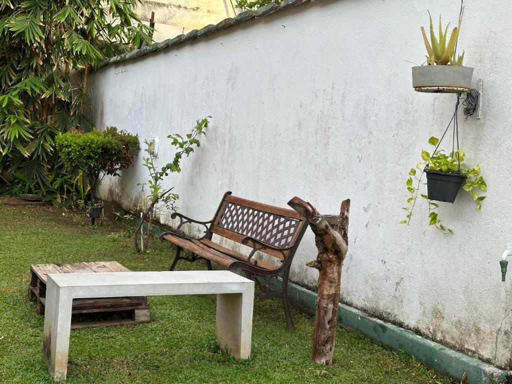 Zahrada ubytování Sky Hostel Negombo
