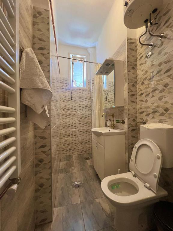 Koupelna v ubytování Apartment Milinkovic