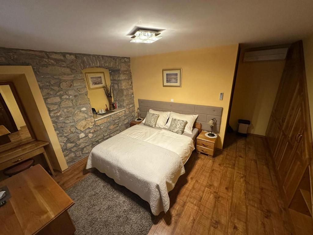 Postel nebo postele na pokoji v ubytování Guest house Paola