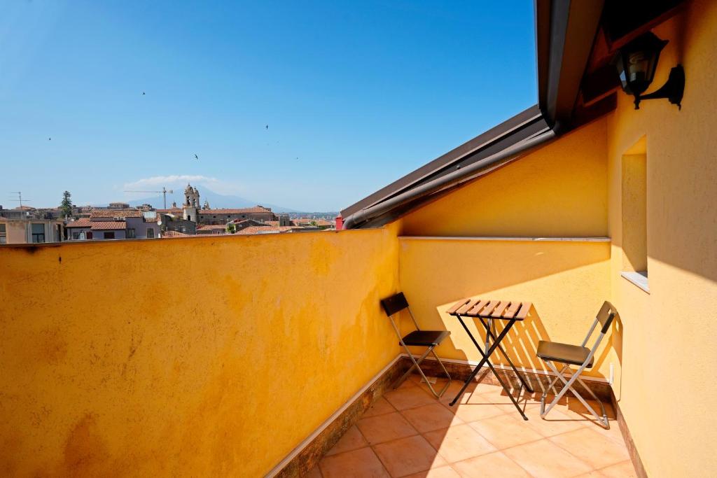 Balkon lub taras w obiekcie Palazzo Currò