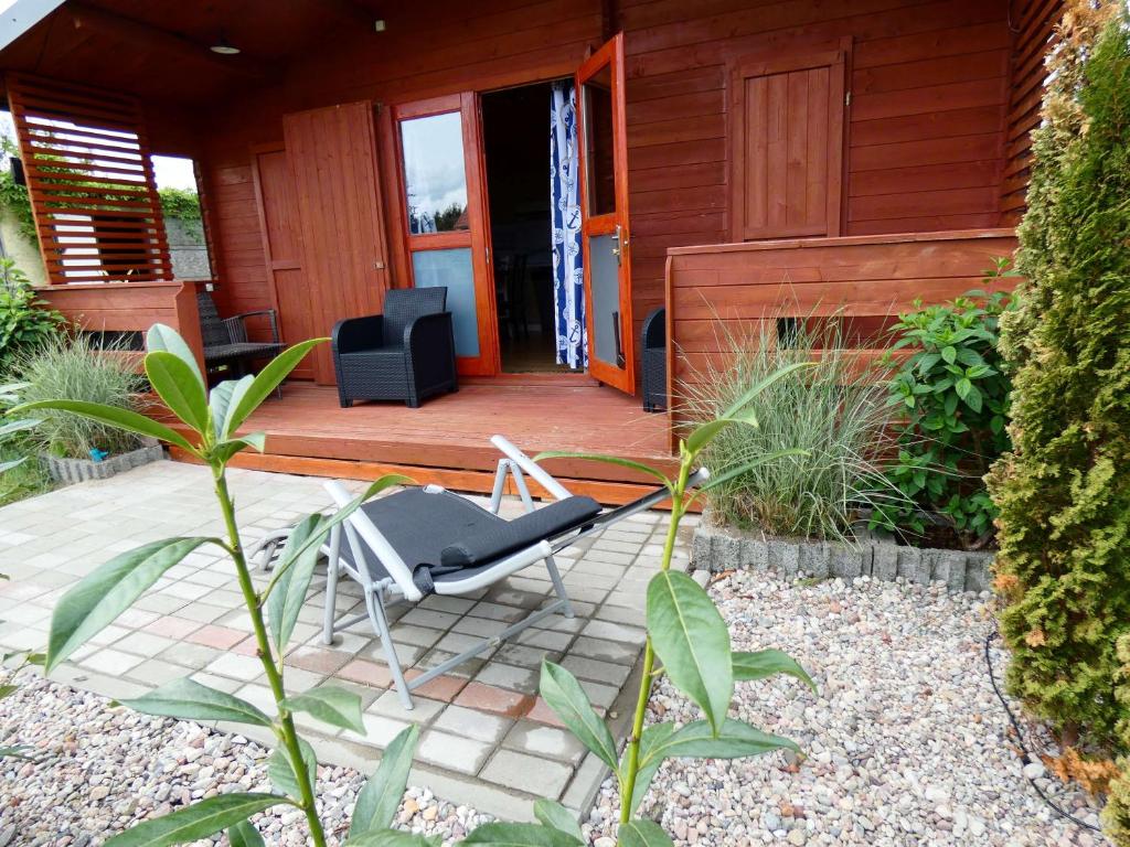 Κήπος έξω από το Wakacyjne Letnisko