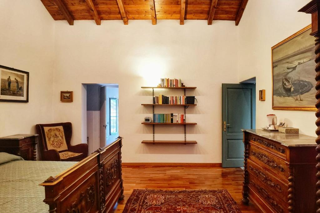 Posezení v ubytování B&B Due Fiumi 1908