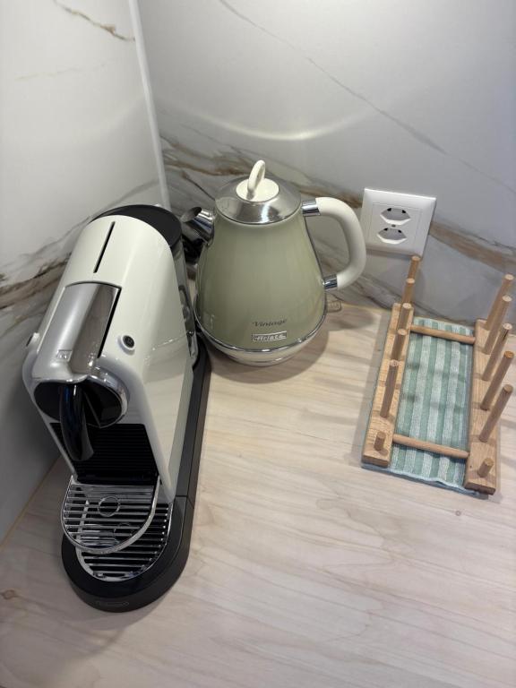 Kaffemaskin og/eller vannkoker på L'Appart Riviera vue panoramique
